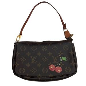 Louis Vuitton Y2K Takaski Murakami Cherry Pochette Shoulder Bag